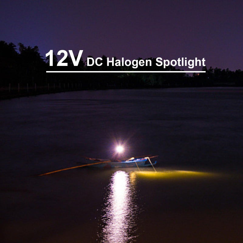 GOODSMANN Spotlight Corded Spot Lights for Boats 1200 Lumen Halogen 12V DC Handheld Spotlight 9924-0011-15 - Image 5